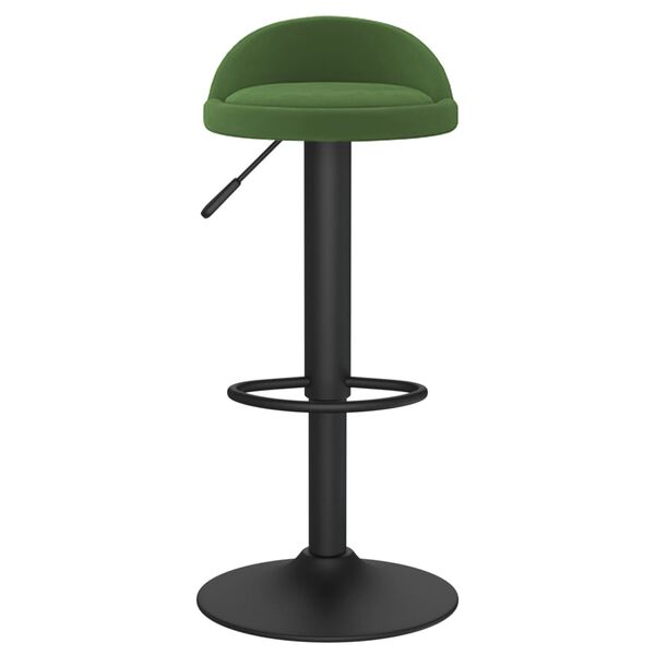 vidaXL Bar Stool Set of 2 Dark green