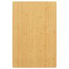 vidaXL Table Top Natural Bamboo 23.6 x 39.4 in Rounded Corners