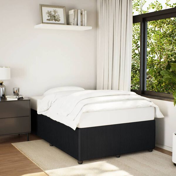 vidaXL Bed Frame Black