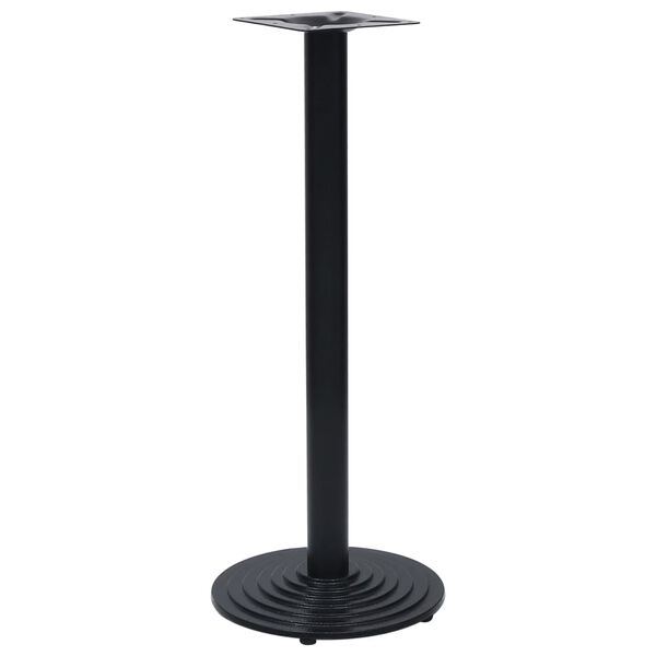vidaXL Bistro Table Leg Black Cast iron Standard Bistro Table Leg