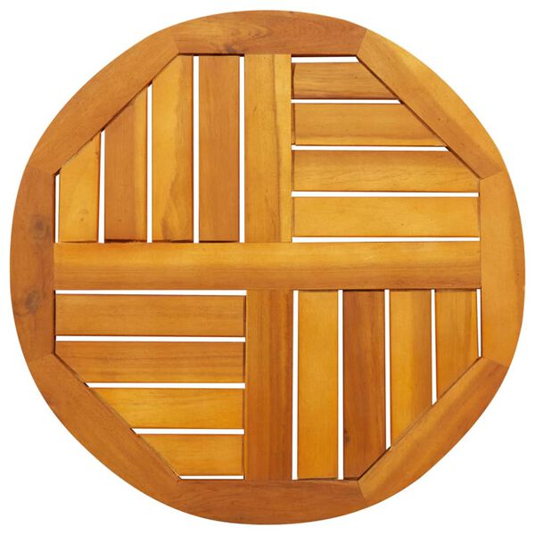 vidaXL Table Top Natural Solid Acacia wood Medium Durable Table Top