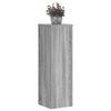 vidaXL Plant Stand Set of 2 Grey Sonoma Engineered wood