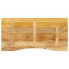 vidaXL Desk Top Natural Mango Solid rough mango wood 55.1x23.6 in