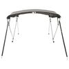 vidaXL 4-bow Bimini Top with Sidewalls 95.7x(90.6-96.1)x53.9"