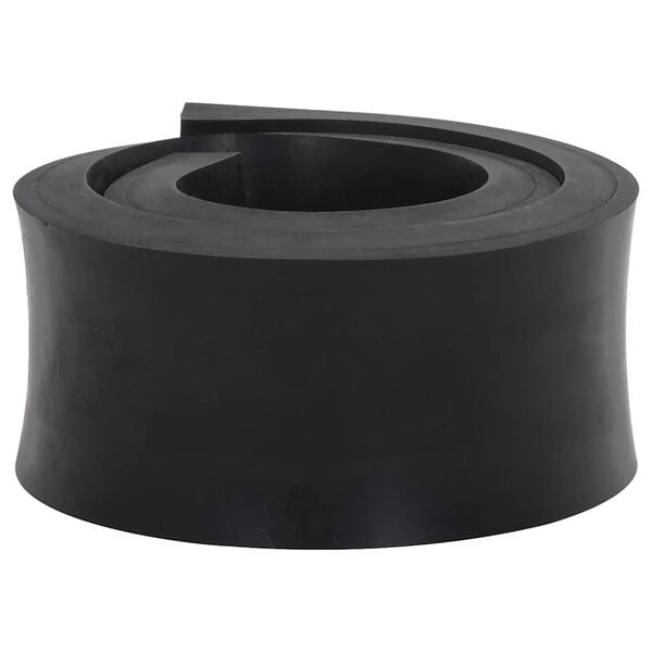 vidaXL Rubber Edge for Snow Plow Black Styrene-butadiene rubber