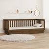 vidaXL Day Bed Honey brown Solid pine wood 35.4 x 79 in mattress size