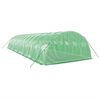 vidaXL Greenhouse Green PE (polyethylene), galvanized steel Large
