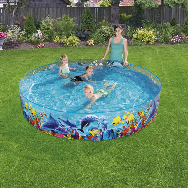 Bestway Swimming Pool Multicolor PVC Small Durable Above Ground