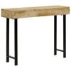 vidaXL Console Table Mango wood brown Solid mango wood Standard