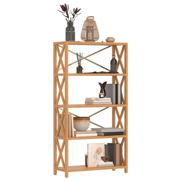 vidaXL Shelf Medium brown