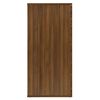 vidaXL Sideboard Brown Oak Engineered Wood Medium Minimalistic