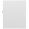 vidaXL Bathroom Furniture Set High gloss white Engineered wood, acrylic