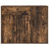 vidaXL Sideboard Smoked Oak Engineered wood 34.6 x 11.8 x 27.6 in