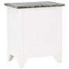 vidaXL Cabinet Grey Paulownia wood Compact Durable Cabinet