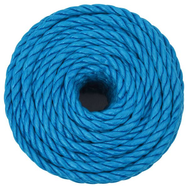 vidaXL Work Rope Blue 0.39 " 82.0 ' Polypropylene