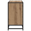 vidaXL Bathroom Cabinet with Door Artisan Oak 31.50 x 12.99 x 23.62 in