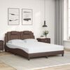 vidaXL Bed Brown