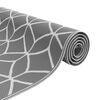 vidaXL Outdoor Rug ARAKIL grey and white 98.4" x 98.4" PP