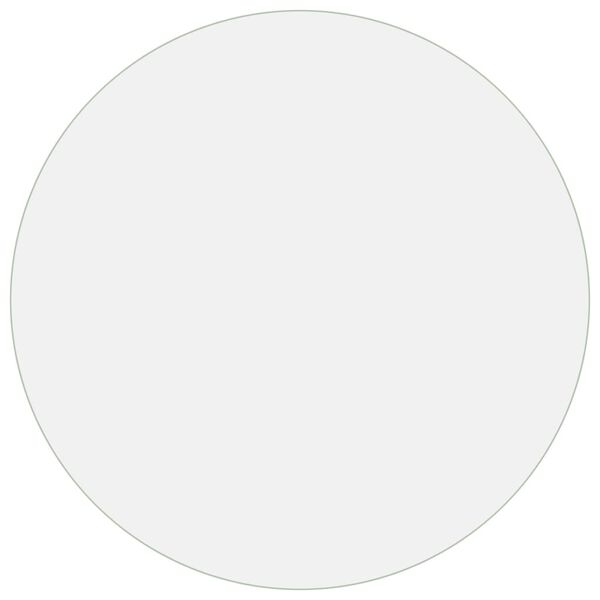 vidaXL Table Protector Clear PVC 23.6 in diameter