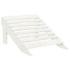 vidaXL Garden Chair White Hardwood Standard Durable Garden Chair