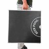 HI Beer Pong Table Black MDF with melamine, Aluminum Large Collapsible