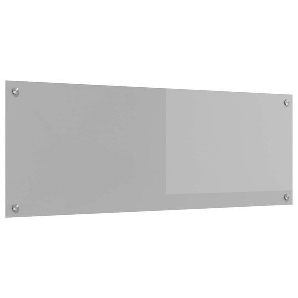 vidaXL Kitchen Backsplash Light grey 43.31 x 15.75 x 0.24 in