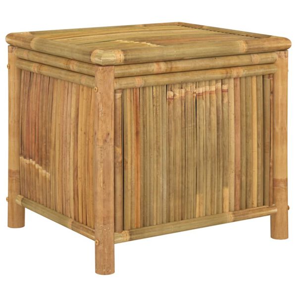 vidaXL Garden Storage Box Bamboo Polyethylene (PE) for inner bag Medium