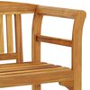 vidaXL Garden Bench Natural Wood Solid Acacia Wood Medium Durable
