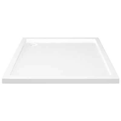 vidaXL Square ABS Shower Base Tray White 31.5"x31.5"