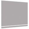 vidaXL Awning Replacement Fabric Light Grey 149.61 x 135.83 in