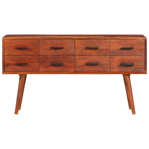 vidaXL Sideboard Brown Solid Mango Wood, Iron Medium Sideboard