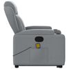 vidaXL Stand Up Massage Recliner Chair Light Grey