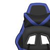 vidaXL Gaming Chair Black and blue