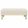 vidaXL Bench Linen 113 x 57 x 39 cm fabric