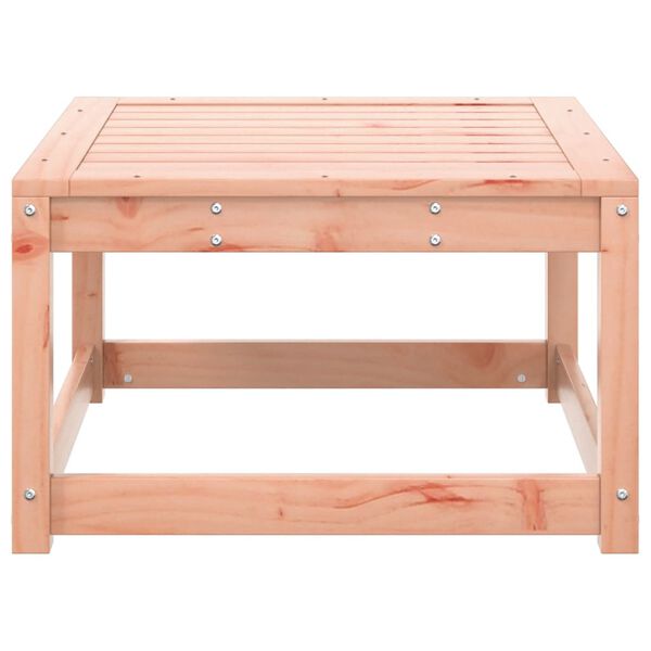 vidaXL Garden Footstool Natural Wood Solid Douglas Fir Standard Modular