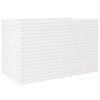 vidaXL Garden Planter White Solid pine wood Large Garden Planter