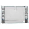 vidaXL Hanging Tent Organiser with Storage Gray 320 x 182 cm