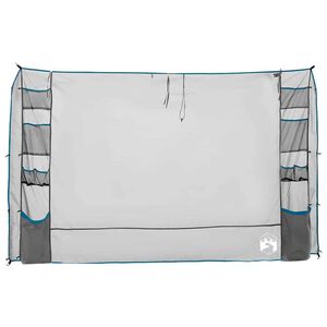 vidaXL Hanging Tent Organiser with Storage Gray 320 x 182 cm