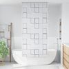 vidaXL Shower Roller Blind 39.4"x94.5" Square