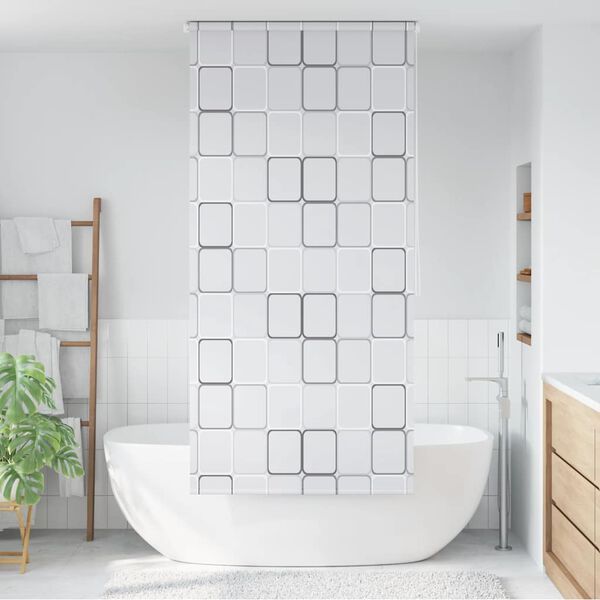 vidaXL Shower Roller Blind 39.4"x94.5" Square