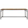 vidaXL Dining Table 78.7"x39.4"x29.5" Solid Wood Rough Mango