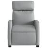 vidaXL Massage Recliner Chair Light grey