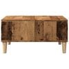 vidaXL Coffee Table Old Wood Engineered wood Small Coffee Table Square