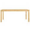 vidaXL Dining Set Honey wax finish Solid Pine Wood Large Simple