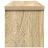 vidaXL Kitchen Rack Stackable Sonoma Oak 19.7x5.9x6.3" Engineered Wood