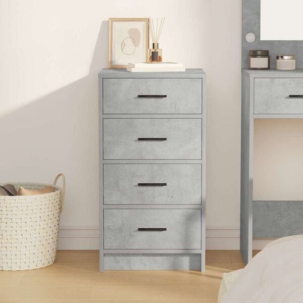 vidaXL Sideboard Concrete grey 40 x 41 x 75 cm Engineered wood