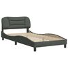 vidaXL Bed Frame Dark grey