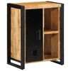 vidaXL Sideboard Rough Mango Wood Solid Rough Mango Wood Small Sideboard