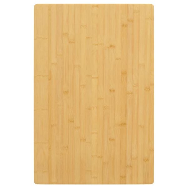 vidaXL Table Top Natural Bamboo Bamboo with varnish finish