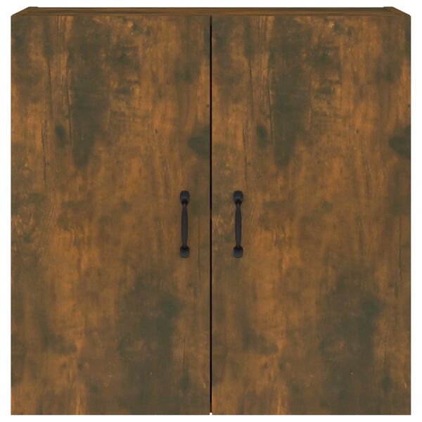 vidaXL Wall Cabinet Smoked Oak 23.6x12.2x23.6" Engineered Wood